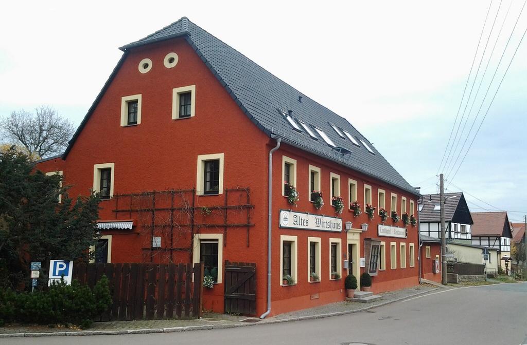 Altes Wirtshaus Foerdergersdorf Bed & Breakfast Tharandt المظهر الخارجي الصورة
